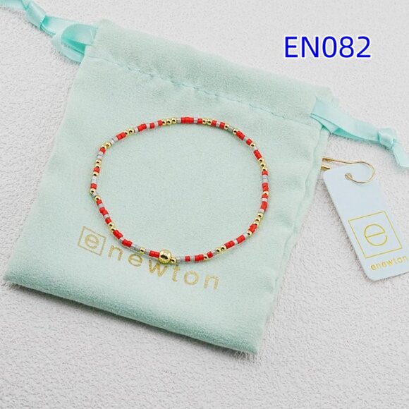 Enewton Red Tube Bead Bracelet - Picture 4 of 4